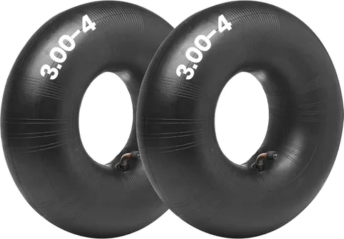 Miniatura 11 de Paquete de 2 tubos interiores de repuesto para mini neumáticos de bolsillo de 90/65-6.5 pulgadas y 110/50-6.5 pulgadas, se adapta a la mayoría