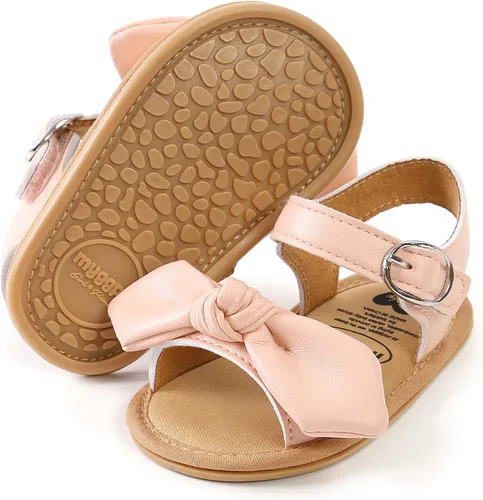 Miniatura 69 de Sandalias de verano para bebés, niñas y niños, unisex, antideslizantes, suela suave, transpirable, para primeros pasos, zapatos de playa al aire