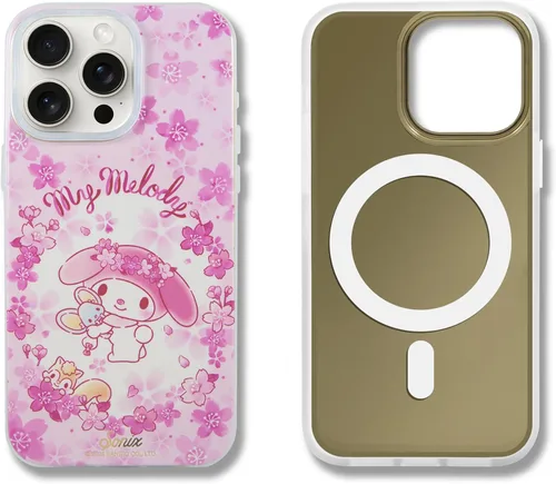 Miniatura 116 de Sonix x Sanrio - Funda para iPhone 15 Pro, compatible con MagSafe, probada en caídas de 10 pies, adivinador Kuromi
