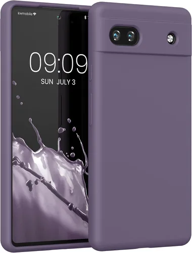 Miniatura 237 de kwmobile Funda Compatible con Google Pixel 6 Pro - Funda de teléfono de silicona TPU con acabado suave - Azul Arrecife