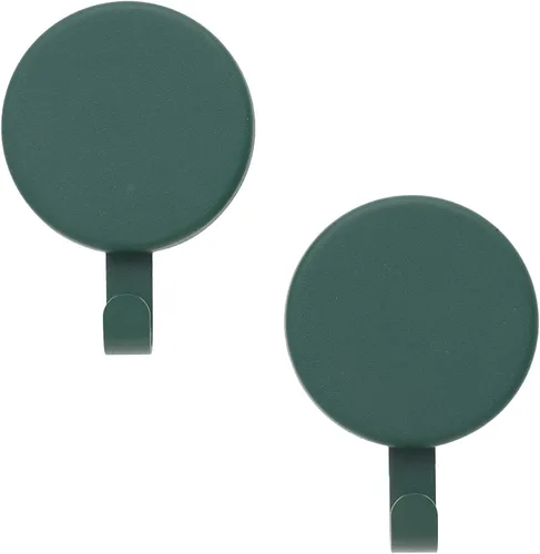 Miniatura 23 de Haute Decor Attract - Colgador magnético para corona (latón antiguo), juego de 2 imanes para 2 puertas/superficies de metal o 1 puerta o ventana