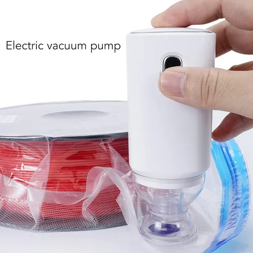 Miniatura 2 de Bomba de aire eléctrica Bomba de bolsa de vacío automática Bomba de compresión sellada al vacío Bomba de aire recargable USB para impresión 3D