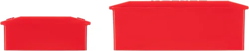 Miniatura 4 de TEKTON 18 herramientas de 3/8 pulgadas, tuerca de trampa, Crowfoot Wrench Organizador Rack, rojo (0.315-1.063 in) ORG25218 Fabricado en Estados