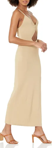 Miniatura 3 de The Drop Alisa - Vestido largo con tiras recortadas para mujer
