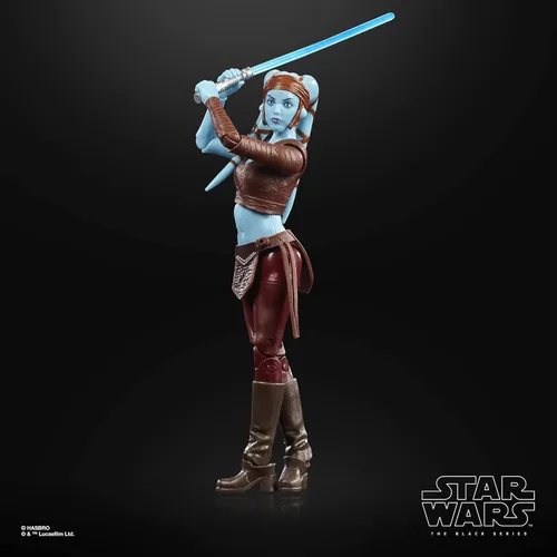 Miniatura 5 de STAR WARS The Black Series Aayla Secura - Figura de acción coleccionable de Aayla Secura de 6 pulgadas, juguetes para niños a partir de 4 años
