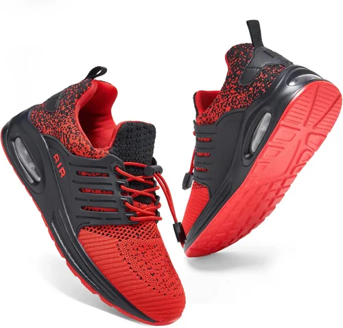 Miniatura 2 de Ugmikdo Zapatos para niños y niñas, tenis para correr, zapatos de aire, transpirables, ligeros, a la moda, para deportes, atletismo, gimnasio