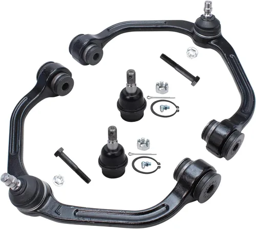 Miniatura 125 de Detroit Axle - Brazos de control superiores traseros para Chrysler 300 Dodge Challenger Charger Magnum, reemplazo del conjunto de brazos de control
