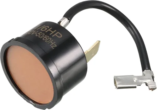 Miniatura 6 de uxcell Relé de arranque del refrigerador 33 ohmios 3 pines + protector de sobrecarga térmica del compresor