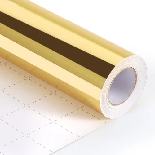 Miniatura 9 de Papel de regalo de Navidad verde oscuro, papel brillante metálico de color sólido de 17 pulgadas x 33 pies, rollo de papel de regalo