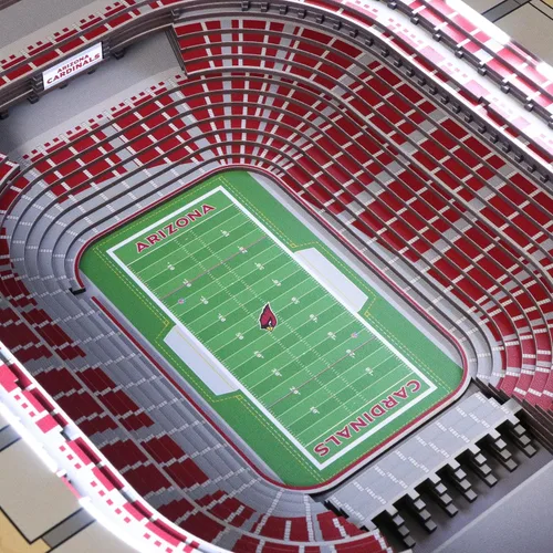 Miniatura 3 de YouTheFan NFL - Mesa auxiliar iluminada StadiumViews de 25 capas