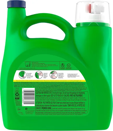 Miniatura 14 de Gain Detergente líquido para ropa, con defensa del olor, aroma fresco de isla, jabón de lavandería para lavadoras HE, 132 onzas líquidas, 100 cargas