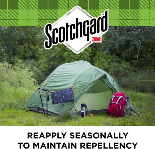 Miniatura 7 de Scotchgard Aerosol de tela con escudo de agua para exteriores, repelente al agua para primavera y verano, equipo de exterior y muebles de patio