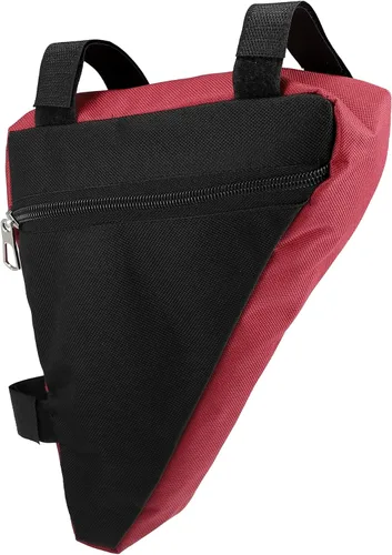 Miniatura 9 de X AUTOHAUX Bolsa de marco triangular para bicicleta Bolsa frontal Bolsa de almacenamiento de ciclismo para bicicletas de montaña de carretera