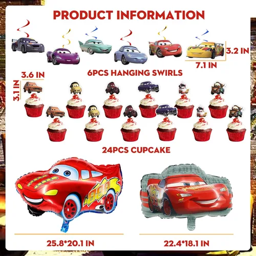 Miniatura 4 de Juego de decoraciones de fiesta de cumpleaños para adultos, globos de telón de fondo con temática de dibujos animados, para niños y niñas