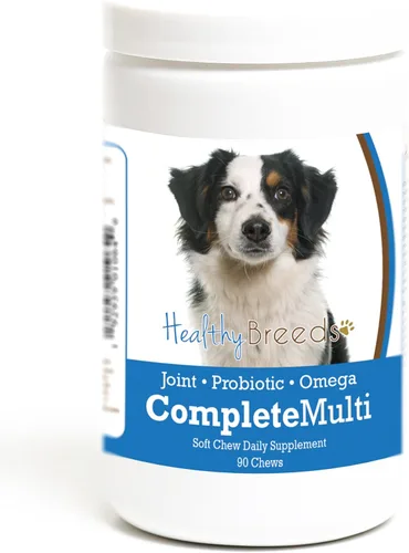 Miniatura 225 de Healthy Breeds Pug todo en uno multivitamínico suave masticable 60
