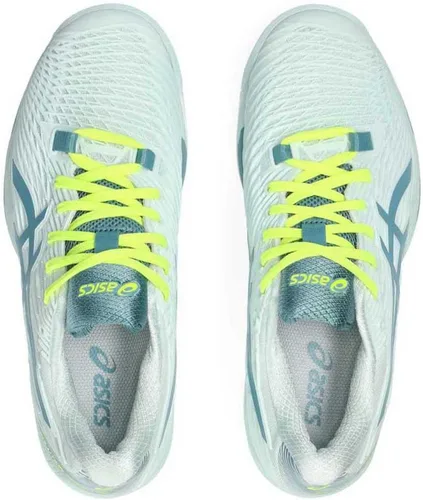 Miniatura 6 de ASICS Zapatillas de tenis Solution Speed FlyteFoam 2 para mujer 3-Calmante Mar Gris Azul