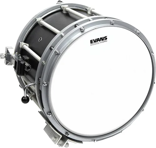Miniatura 3 de Evans Hybrid Drumhead - Cabezal de Tambor Redoblante de Marcha Híbrido - Para Sensibilidad, Rango Dinámico - Mejora la Proyección, Durabilidad