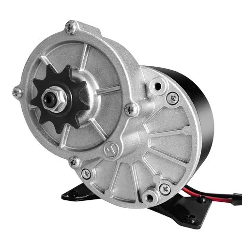 Miniatura 5 de Motor de reducción de engranajes DC 12V 250W con piñón de 9 dientes, motor cepillado MY1016Z2 para scooter E, sillas de ruedas eléctricas