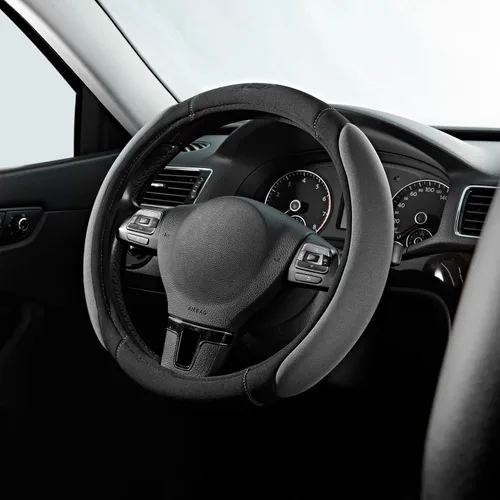Miniatura 12 de Skechers - Funda para volante de automóvil con espuma viscoelástica, funda antideslizante para volante de 14.5-15 pulgadas, diseño cómodo y seguro