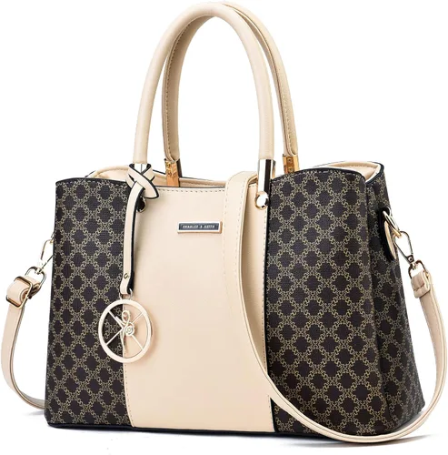 Miniatura 26 de KURGOOL Bolsos y bolsos de mano para mujer, bolso de hombro con asa superior, bolsa de mensajero para mujer