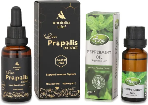 Miniatura 12 de Extracto de propóleo natural de abeja, 1.0 fl oz, tintura líquida avanzada para reforzar el sistema inmunológico y defensa estacional, suplemento
