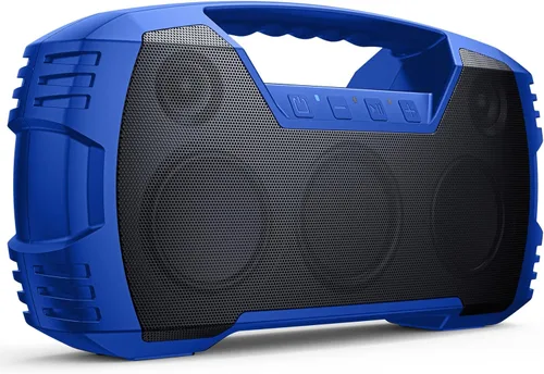 Miniatura 14 de Houl Zallee Altavoz Bluetooth 5.0 con impermeabilidad IPX7, 40 W, portátil, inalámbrico, 32 h, estéreo, sonido alto, graves profundos, micrófono
