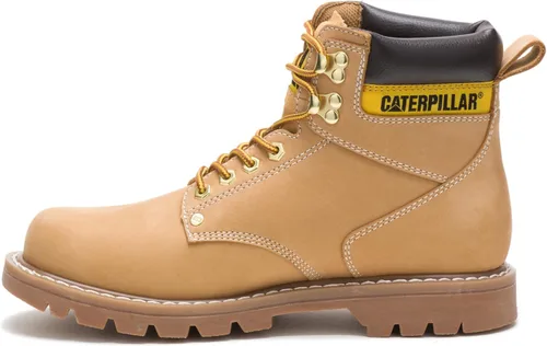 Miniatura 7 de CAT Botas de trabajo Second Shift con punta suave para hombre Miel