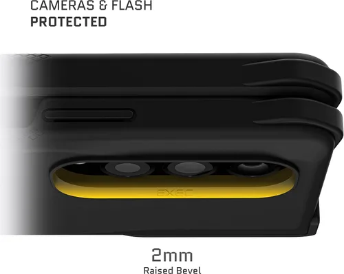 Miniatura 4 de Ghostek Exec - Funda tipo cartera para Galaxy Z Fold 4 con soporte magnético para tarjetas de crédito, protección de bisagra, carga inalámbrica