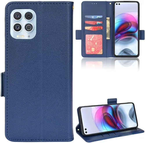 Miniatura 249 de Funda de piel sintética compatible con Motorola Moto E22 4G, funda de piel sintética compatible con Motorola Moto E22i 4G, color negro