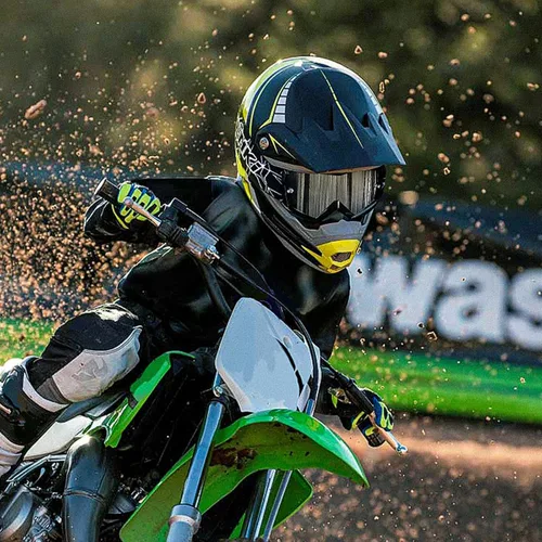 Miniatura 7 de Gafas de Motocross para Niños y Jóvenes - Gafas Off Road para Bicicleta de Cross y Motocicleta MX con Lentes de Protección UV Antiempañamiento