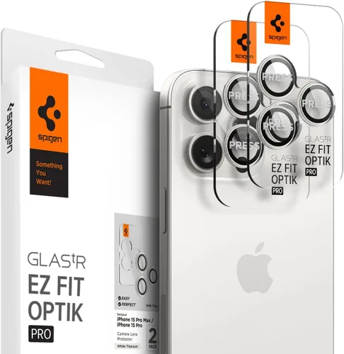 Miniatura 18 de Spigen Protector de pantalla para lente de cámara [GlasTR EZ Fit Optik Pro] Diseñado para iPhone 17 Pro Max iPhone 17 Pro [Compatible con fundas]
