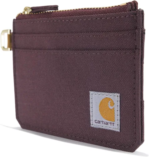 Miniatura 19 de Carhartt Cartera casual de nailon con cremallera para tarjetas para mujer