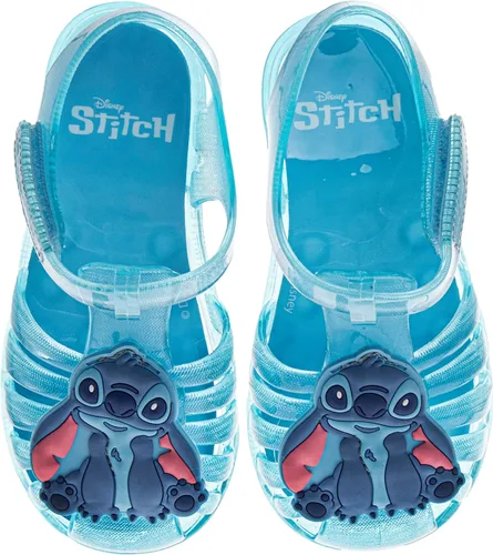 Miniatura 8 de Disney Sandalias de gelatina de personajes favoritos para niñas, sandalias de ballet de verano para playa (rosa/azul) (bebé/niño pequeño)