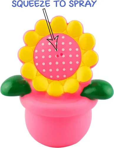 Miniatura 7 de Dimple Juego de 20 juguetes de baño flotantes, animales marinos, juguetes para niños y niñas, varios amigos de animales marinos, aprieta