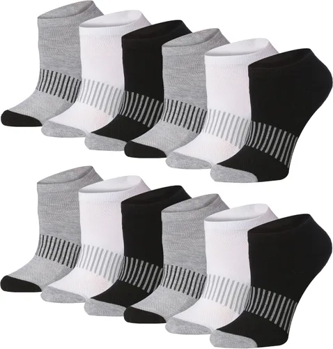 Miniatura 53 de Tipi Toe Women’s 12 Pack Cushioned Low Cut Socks – Breathable, Moisture-Wicking Athletic Comfort for Running & Daily Wear