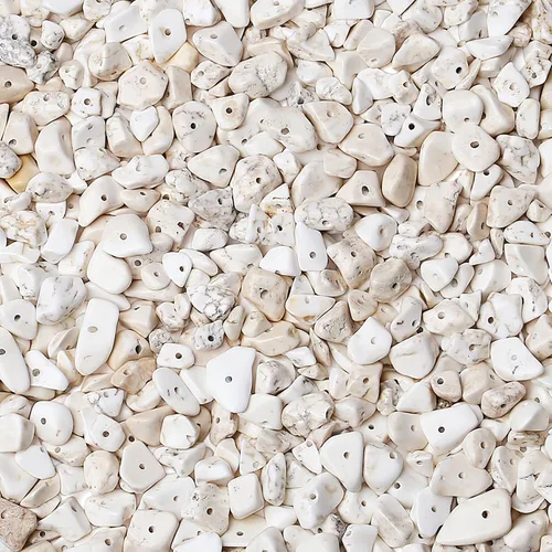 Miniatura 34 de ZHIYUXI 400 cuentas para hacer joyas, cuentas multicolor de 0.197-0.315 in, piedras preciosas de piedra natural, cuentas sueltas irregulares a