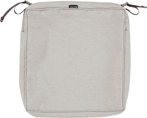Miniatura 21 de Classic Accessories Montlake - Funda de cojín cuadrada resistente al agua de 23 x 23 x 5 pulgadas, para asiento de exterior, funda de cojín