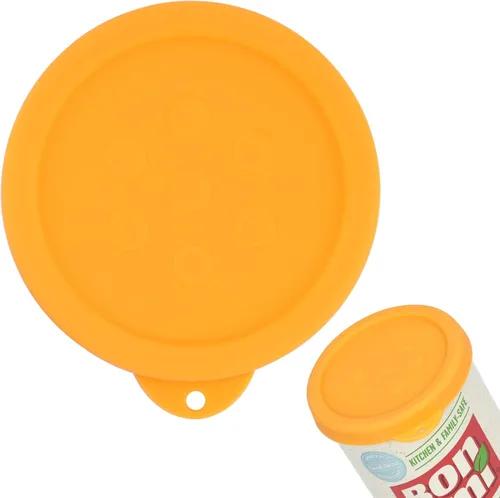 Miniatura 8 de Paquete de 2 tapas de silicona para limpiador en polvo, compatibles con Bar Keepers Friend, Comet, limpiador en polvo Ajax (12 oz y 21 oz)