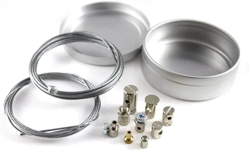 Miniatura 8 de KiWAV Kit de reparación universal de cable de freno de embrague de acelerador de emergencia para motocicleta, Honda, Yamaha, Kawasaki, Suzuki
