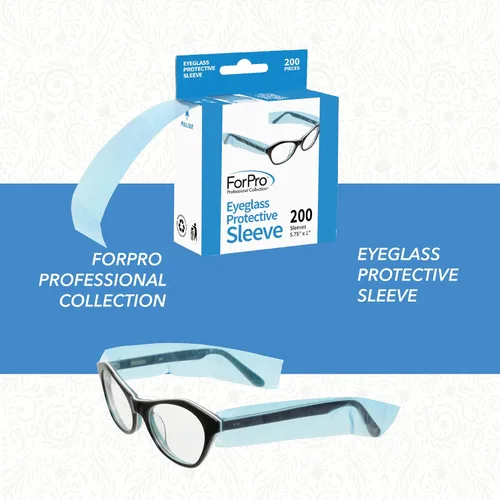 Miniatura 3 de ForPro Professional Collection Fundas protectoras para lentes, se adapta a todos los tamaños de lentes, 5.75 x 1 pulgada, 200 unidades Transparente