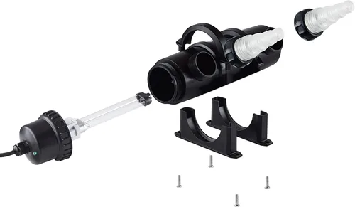 Miniatura 10 de Alpine Corporation PLUV1000 - Clarificador UV de 4 pulgadas de alto y 7 vatios diseñado para uso fuera del agua