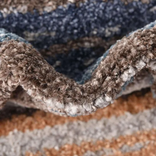 Miniatura 7 de Unique Loom Colección Aramis - Alfombra Zoe (rectangular 2' 0" x 3' 1", Multi/Azul)