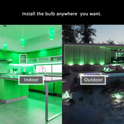 Miniatura 3 de PAR38 Bombillas de luz verde de inundación, luz de inundación LED verde de 15 W, equivalente a 100 W, bombillas verdes para exteriores con base E26