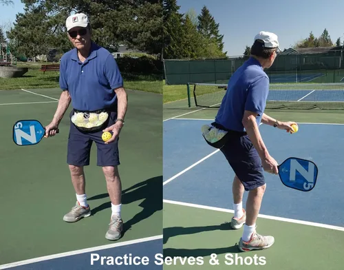 Miniatura 4 de Ballszie - El mejor soporte para pickleball Negro