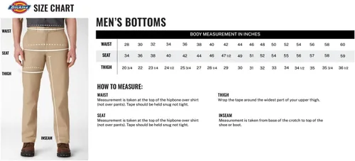 Miniatura 4 de Dickies - Pantalón de trabajo tipo cargo holgado para hombre