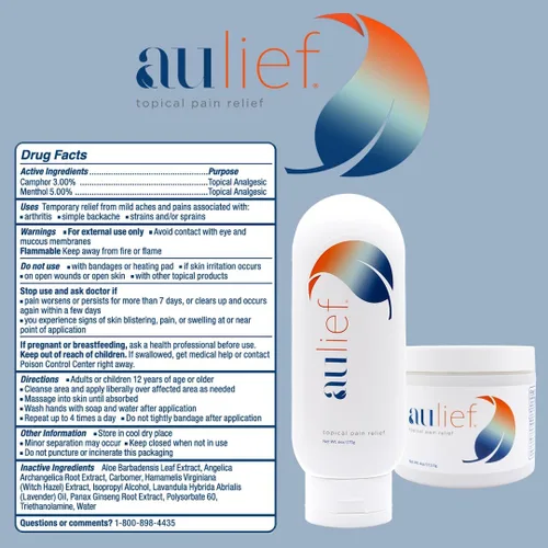 Miniatura 10 de China-Gel Aulief - Crema para aliviar el dolor, artritis y masaje muscular para dolores musculares y dolor en las articulaciones, cuello, rodillas