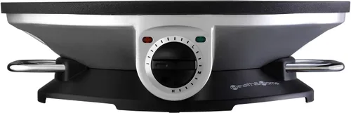 Miniatura 4 de Health and Home Máquina para crepes sin bordes, máquina de crepas de 13 pulgadas y plancha eléctrica, máquina para hacer panqueques antiadherente