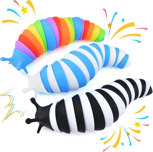 Miniatura 13 de Cevioce Babosa sensorial, mini babosa para adultos y niños, juguete sensorial para autismo, a partir de 3 años, relleno de Pascua (verde)