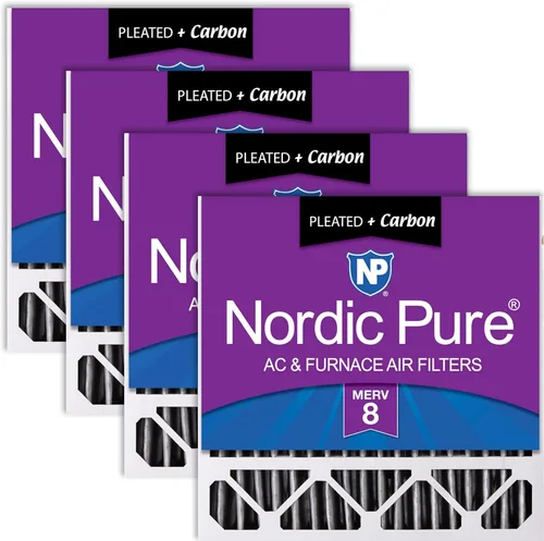 Miniatura 45 de Nordic Pure 20 x 20 x 5 (19_5/8 x 19_7/8 x 4_3/8) Honeywell/Lennox MERV 12 filtros de aire de repuesto, 2