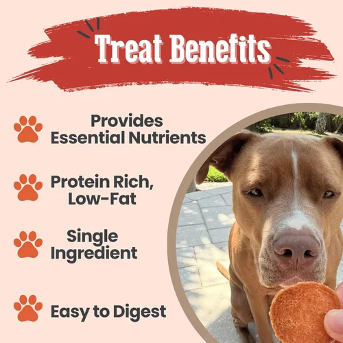 Miniatura 4 de Farm To Pet Golosinas de entrenamiento para perros, papas fritas de pavo saludables para perros, 4 onzas, pechuga de pavo 100% de grado humano, todo